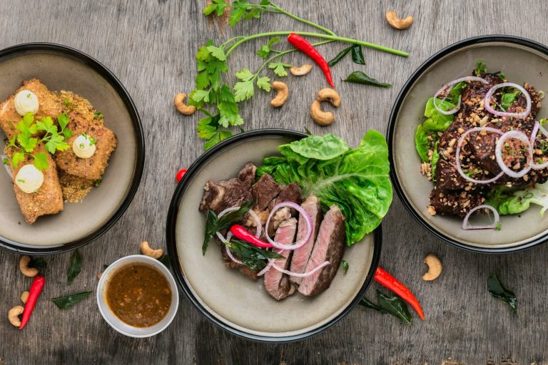 Garlic Steak Plate